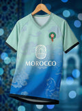 Morocco 2026 Football Jersey CHEFCHAOUEN BLUE | EXCLUSIVE FAN EDITION🔥