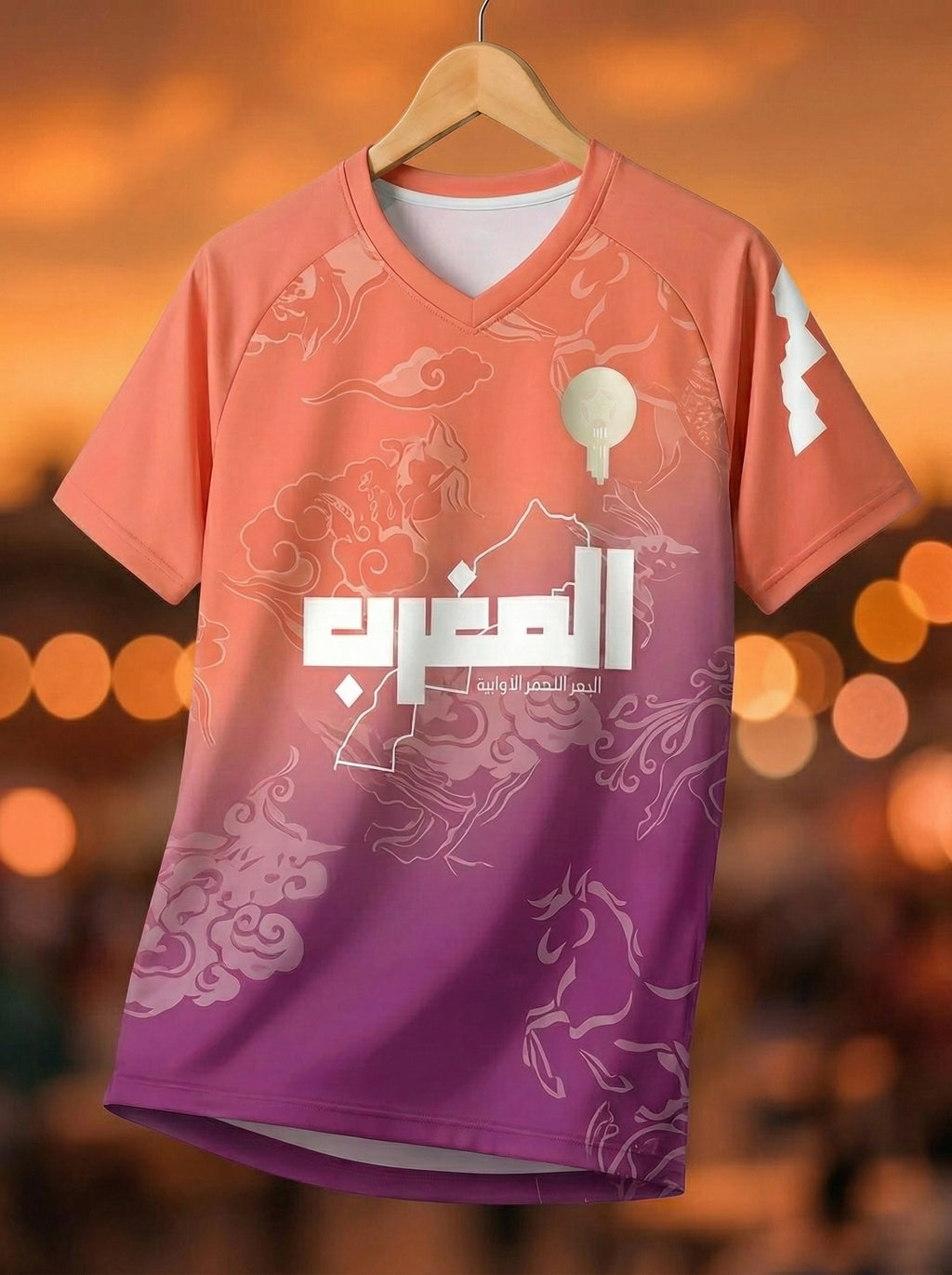 Morocco 2026 Football Jersey SAHARA SUNSET | EXCLUSIVE FAN EDITION🔥